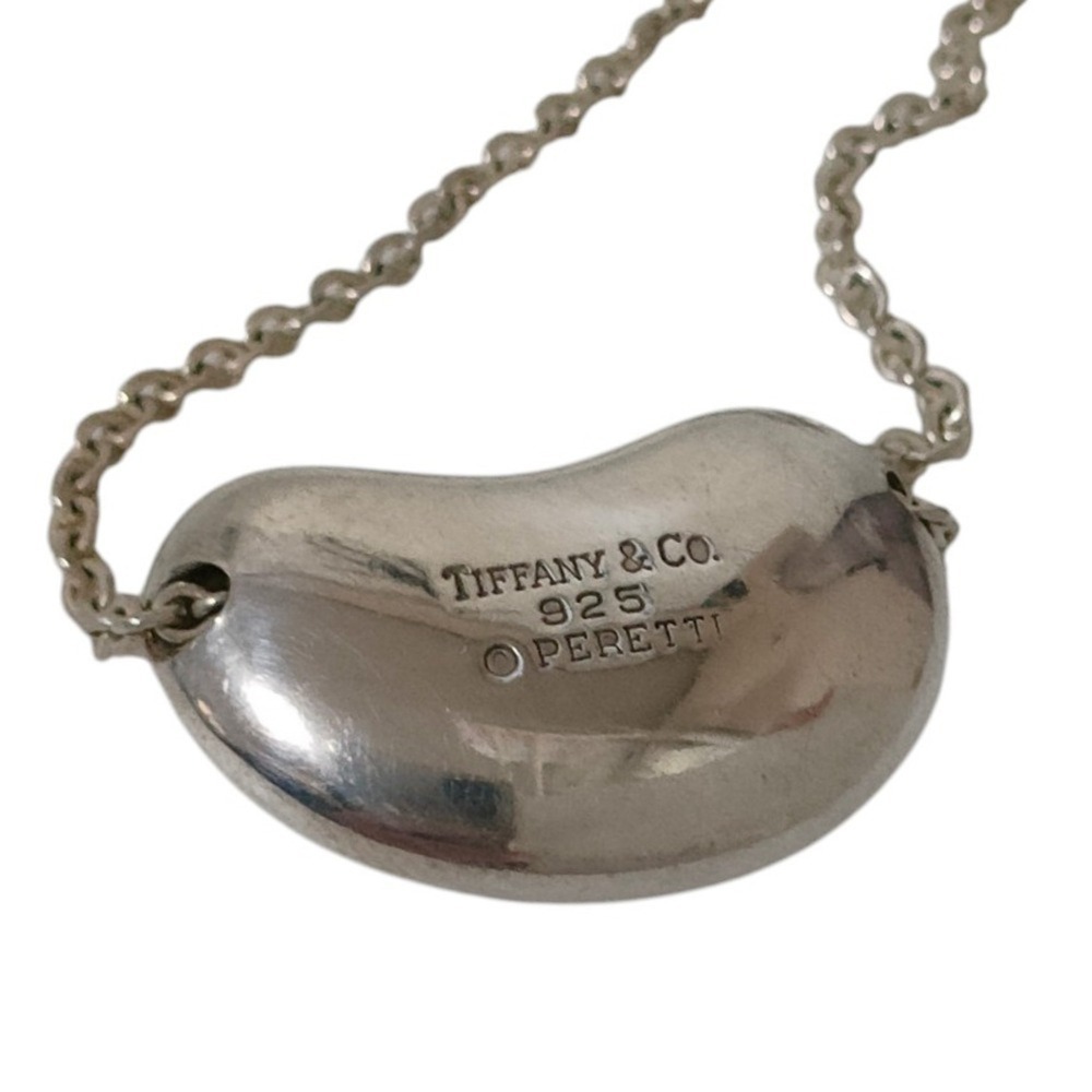 TIFFANY&Co. Tiffany & Co. Elsa Peretti Beans Chain Pendant Necklace, 925 Ster... - Picture 3 of 8